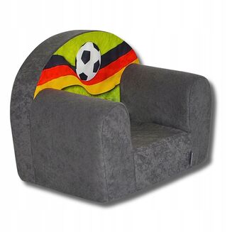 Pěnové dětské křesílko Mini s motivem německé vlajky - 2