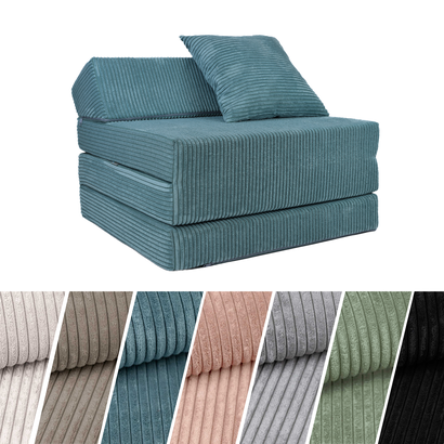 Skládací matrace SKOS 200×70×10 cm – manšestr