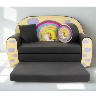 Dětská pohovka Poník Duha - 4