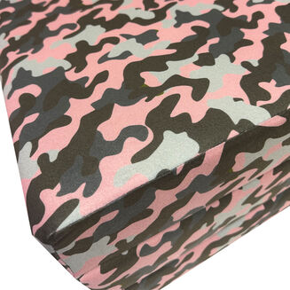 Skládací matrace M 180x65x7 cm Moro Pink - 4