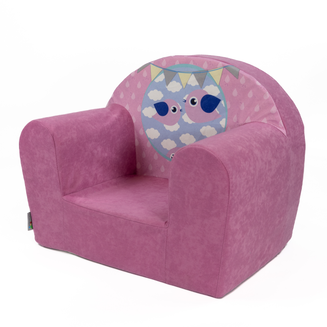 Pěnové dětské křesílko Mini Bird Pink - 2