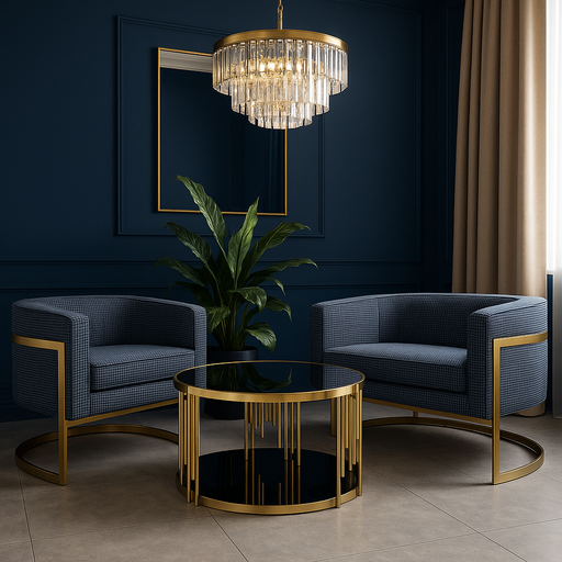 Jak urządzić salon glamour? Inspiracje i przykłady